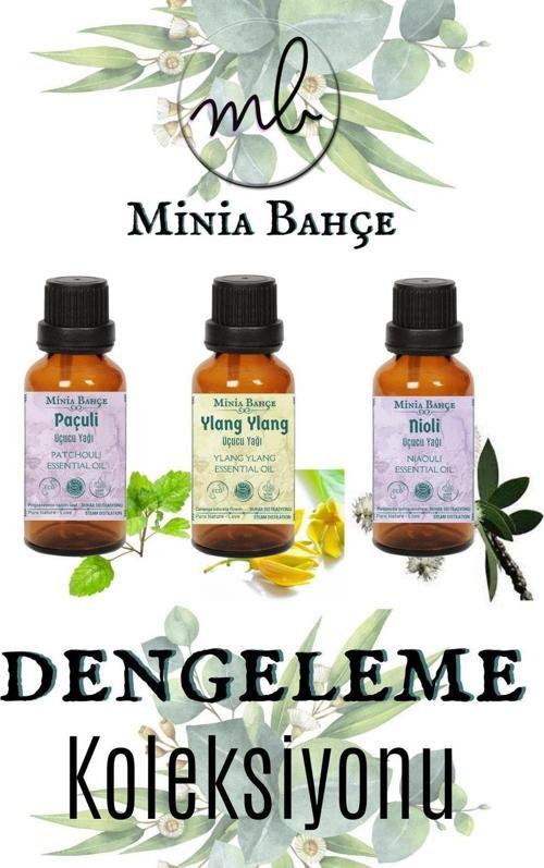 Paçuli Yağı 10ml - Ylang Ylang Yağı 10ml - Nioli Yağı 10ml