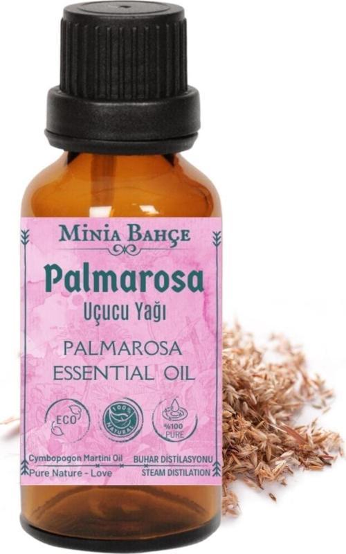 Palmarosa Uçucu Yağı , %100 Saf, 10ml