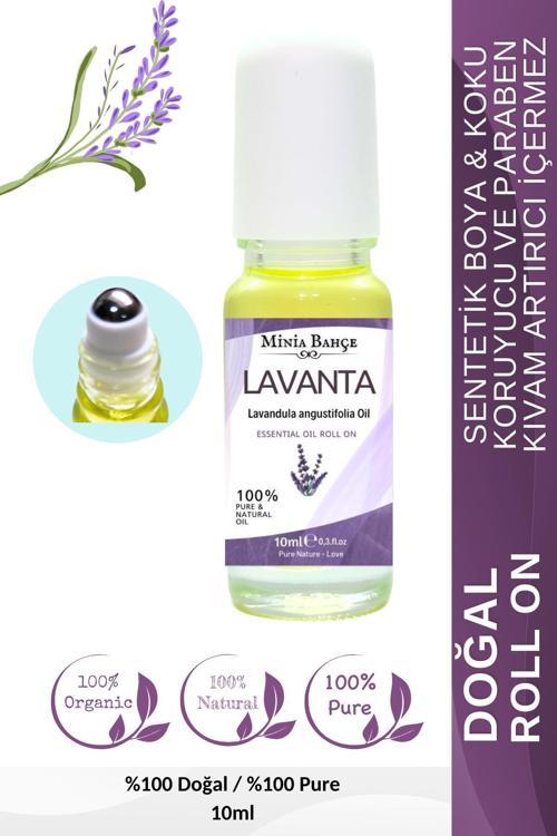 Doğal Roll on, Lavanta 10ml, %100 Saf ve Katkısız