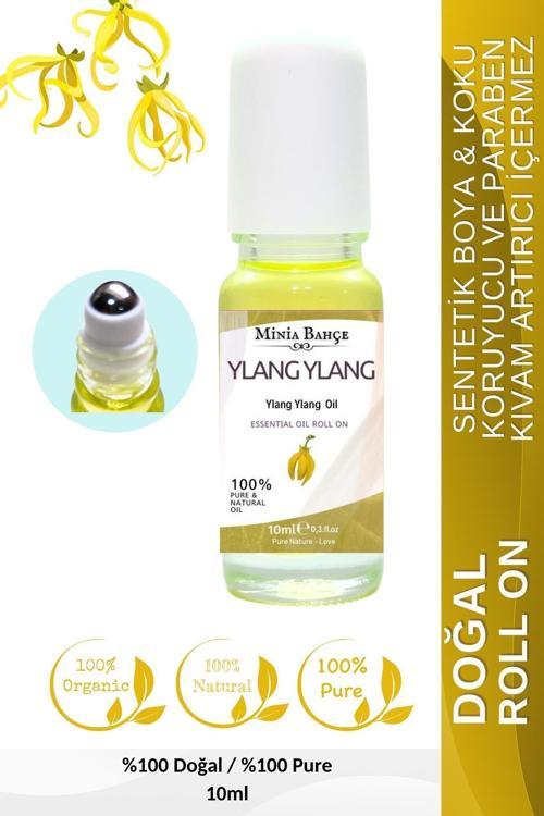 Doğal Roll on, Ylang ylang Uçucu Yağı, Jojoba yağı. 10ml