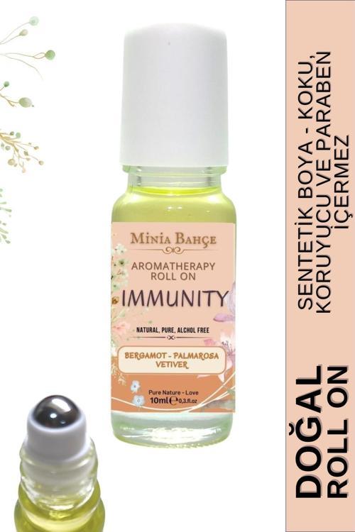 Immunity, Doğal Roll on, Bergamot, Palmarosa, Vetiver 10ml