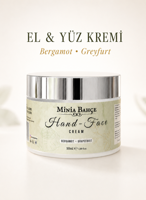 Bergamot & Greyfurt El ve Yüz Kremi – 50 ml