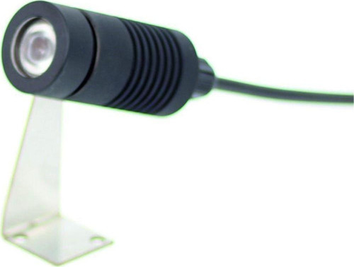 2w Led Bahçe Peyzaj Spotu Siyah Gövde Mavi Işık