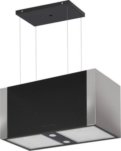 GLD T60X Elegance 70 cm Ada Siyah Inox Davlumbaz