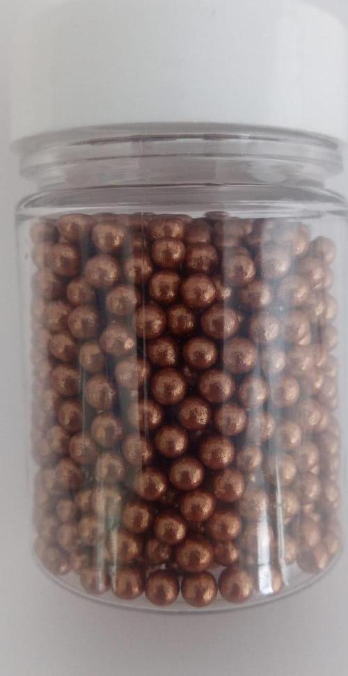 DEKORATİF ŞEKER BONCUK BRONZ 40 GR (PASTALND)