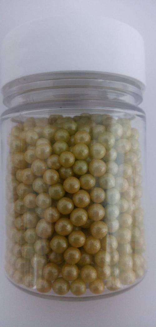 DEKORATİF ŞEKER BONCUK HARDAL 40 GR (PASTALND)