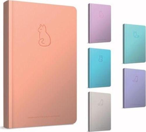 Charm Notes İp Dikişli Sert Kapak Not Defteri 16X16 Cm 80 Çizgili 7172 Karışık Renk (2 Li Paket)