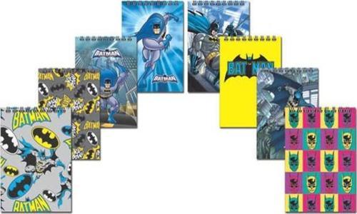 Batman Bloknot Spiralli Not Dfteri A7 Küçük Boy 42 Yaprak Çizgili 140100 (48 Li Paket)