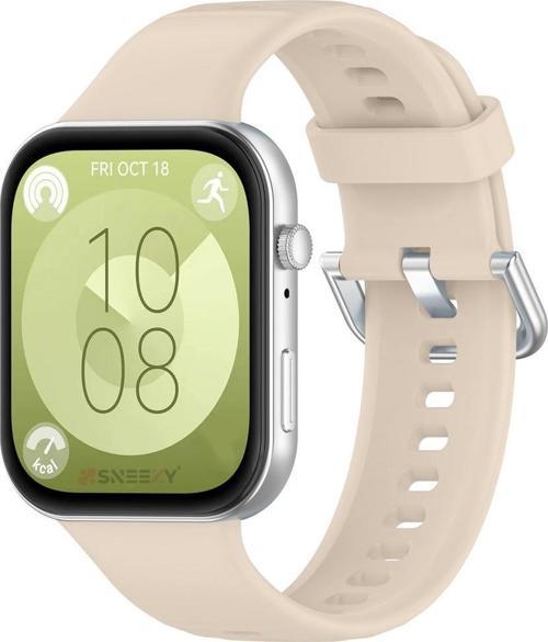 Huawei Watch Fit 3 Kordon - PureLux Soft Tokalı Silikon Kordon