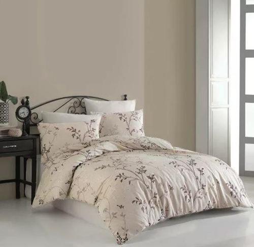 Ecosse Ranf Fiona Bej Tek Kişilik Nevresim Takımı