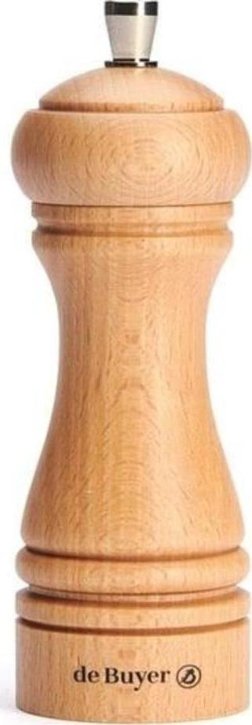 Tuz Değirmeni Naturel Ahşap 14 cm