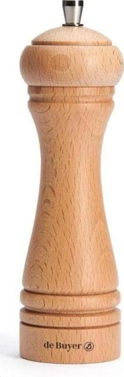 Tuz Değirmeni Naturel Ahşap 18 cm