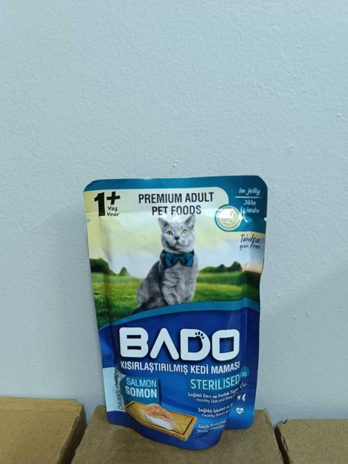 85 gr. Somon Kedi Maması 12 Adet