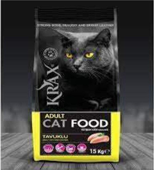 Krax Kedi Maması Tavuklu 15 Kg