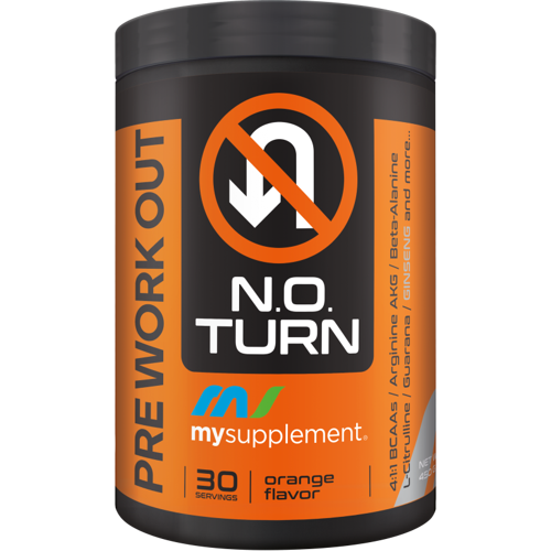 Preworkout N.O.Turn 450g Portakal