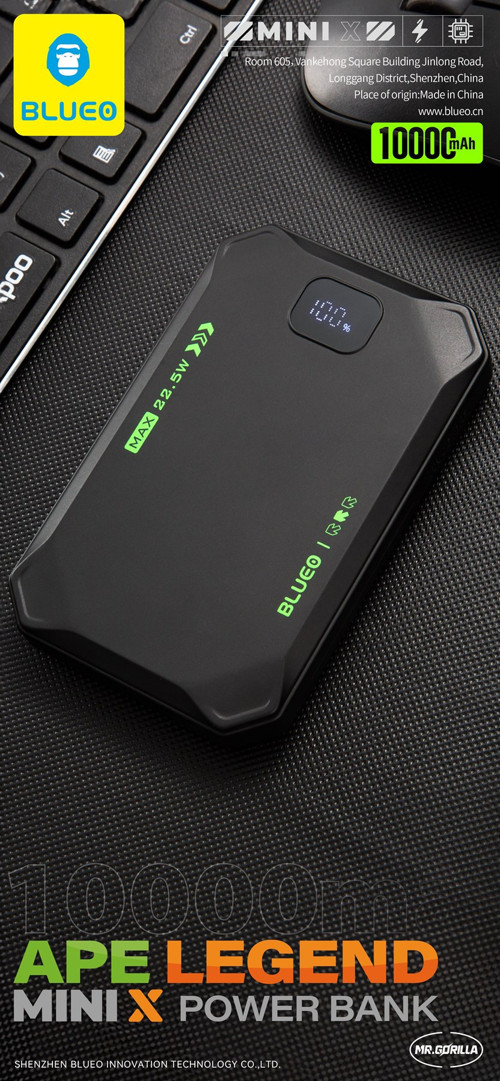 Ape Legend Siyah Mını X 10.000 Mah Powerbank Taşınabilir Şarj Aleti