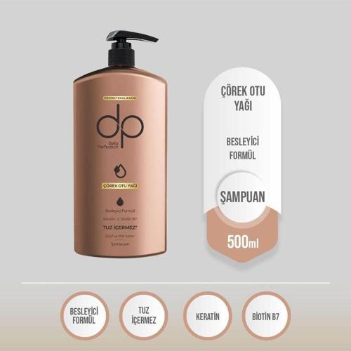 Dp Şampuan Çörek Otu Yağı 500 Ml