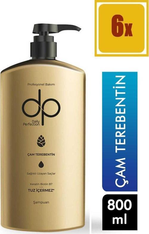 Şampuan Çam Terebentin 800 Ml 6 Adet
