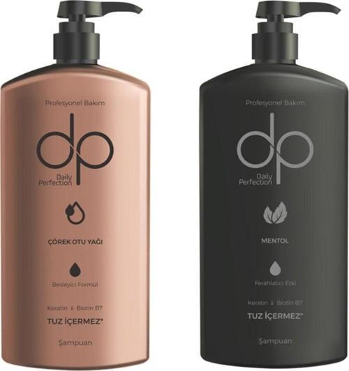 1 Adet Çörek Otu Yağı 500 Ml 1 Adet Mentol (500Ml) Şampuan 2'Li Set