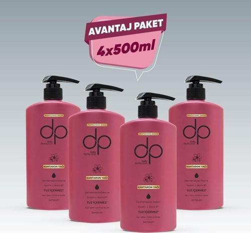 Kantaron Yağı Tuzsuz Şampuan 4X500 Ml