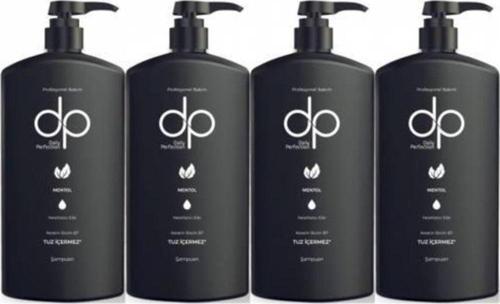 Mentol Tuzsuz Şampuan 4 Adet 800 Ml