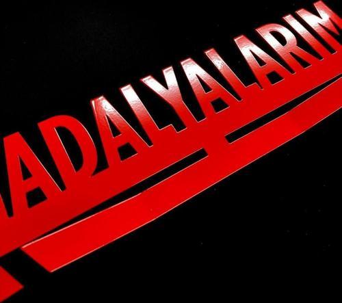 Medal Wall Madalya Askısı Madalyalarım Kırmızı