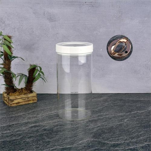 Beyaz Vakumlu Kavanoz 1650 ml