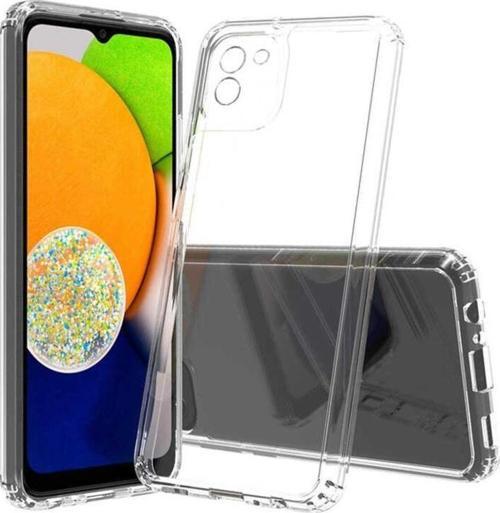 Galaxy A03 Kılıf Zore 2mm Anti Shock Silikon