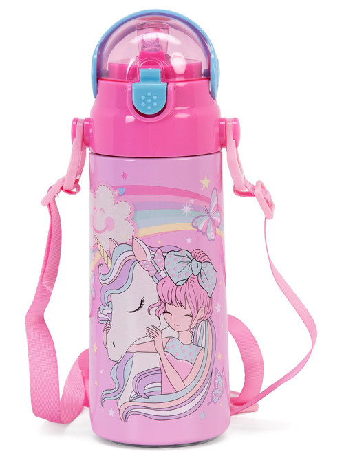 Çelik Matara 550 ml - Pembe