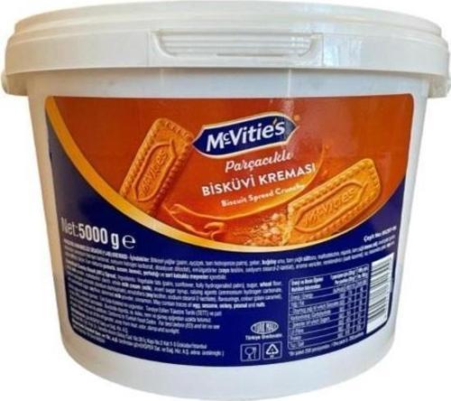 MCVİTİES BÜSKÜVİ KREMASI PARÇACIKLI (5KG) (pastaland)