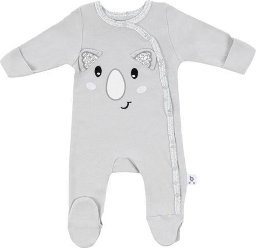 Hero Uzun Kollu Nakışlı Bebek Tulumu Koala