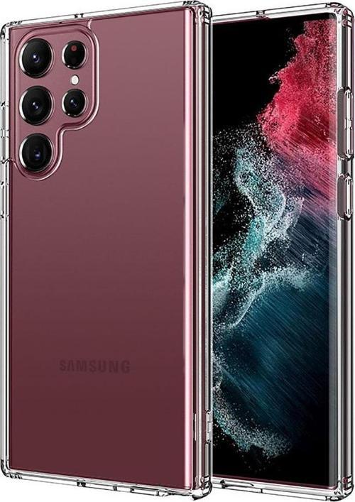 Galaxy S23 Ultra Kılıf Zore 2mm Anti Shock Silikon