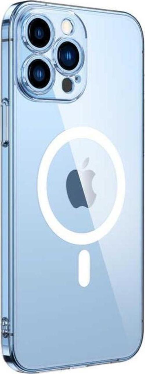 Apple iPhone 13 Pro Kılıf Kamera Korumalı Magsafe Sert PC Zore Porto Kapak