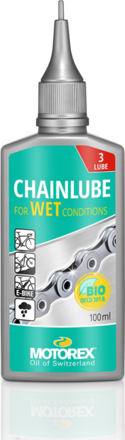 Bisiklet Zincir Yağı 100ml Wet Lube Islak Hava MOT308959