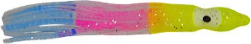 Octopus 7 cm 5 li Paket Silikon Yem Renk:46