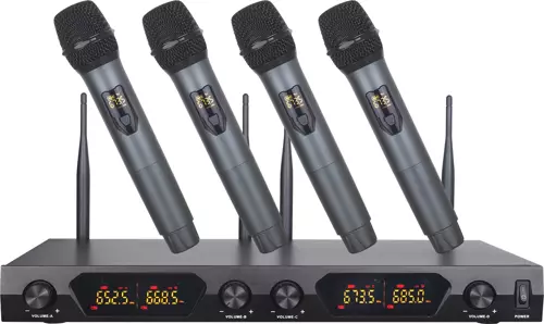Uhf U-4400 Ee Kablosuz Mikrofon 4 El