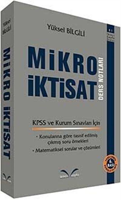 Mikro İktisat Ders Notları / Yüksel Bilgili