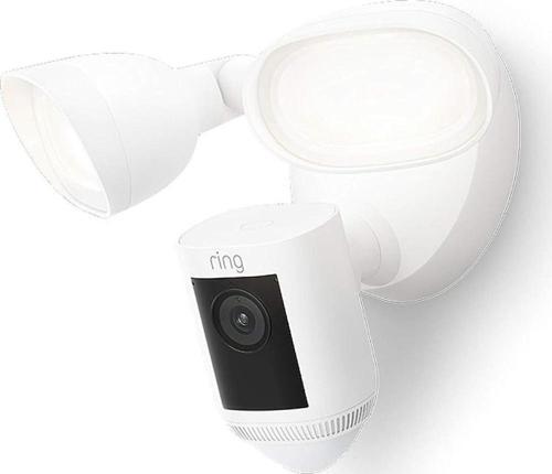 Floodlight Cam Wired Pro Kuş Bakışı ve 3D Hareket Algılama, Beyaz