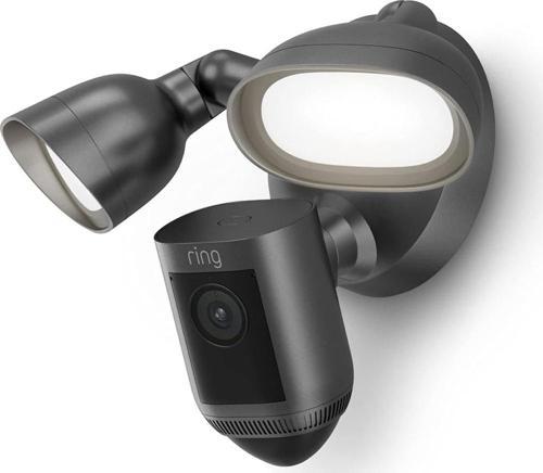 Floodlight Cam Wired Pro Kuş Bakışı ve 3D Hareket Algılama, Grafit