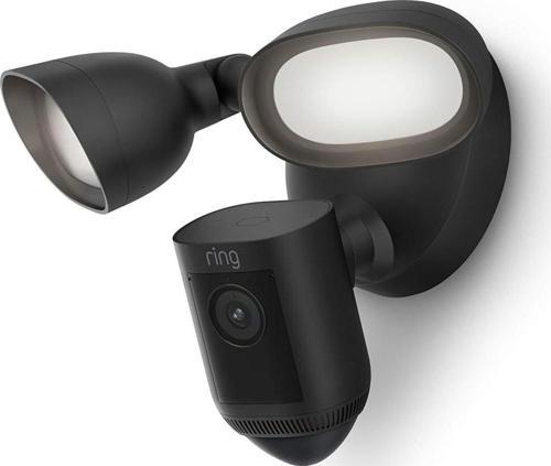 Floodlight Cam Wired Pro Kuş Bakışı ve 3D Hareket Algılama, Siyah