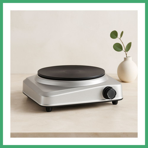 QAKSH 185 mm 1500W Tek Gözlü Elektrikli Ocak BS