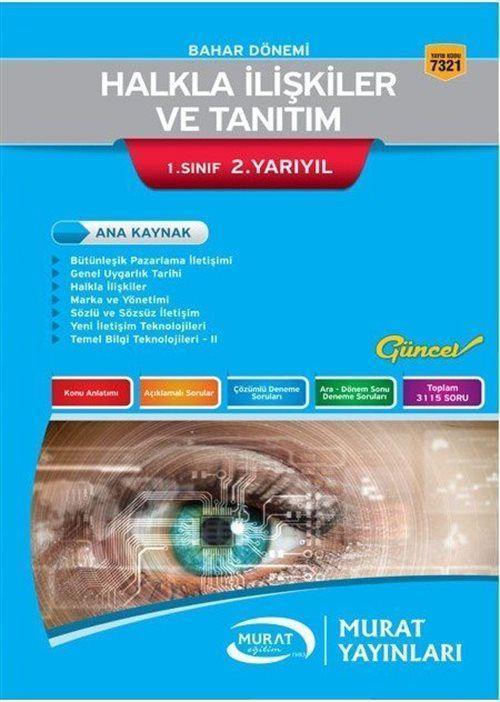 Halkla İlişkiler ve Tanıtım 1. Sınıf 2. Yarıyıl (7321)