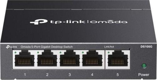 Omada Tp-Link DS105G 5 Port 10-100-1000 Mbps Switch Çelik Kasa Rack Mount