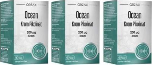 Krom Pikolinat 200 mcg 90 Kapsül X 3 Adet
