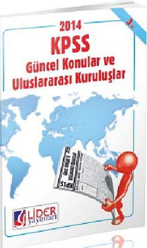 2014 KPSS Güncel Konular ve Uluslararası Kuruluşlar (GUN-201-BIL)