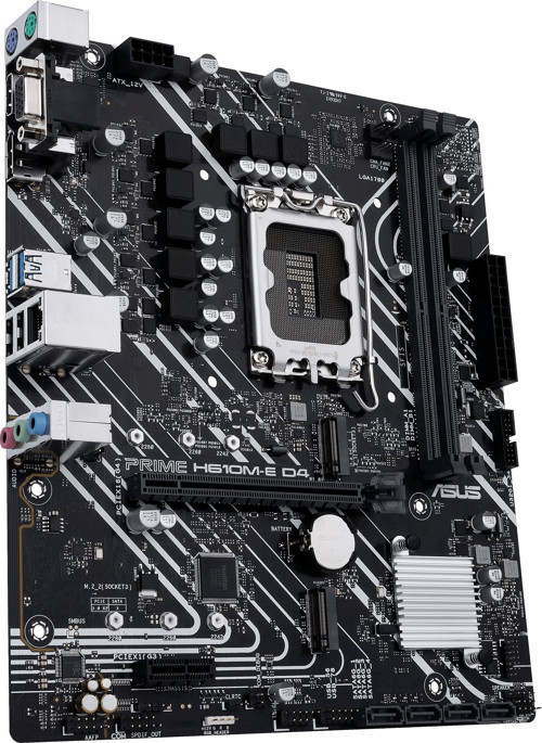 PRIME H610M-E D4 CSM DDR4 HDMI-DP PCIE 4.0 1700p mATX Kurumsal Anakart