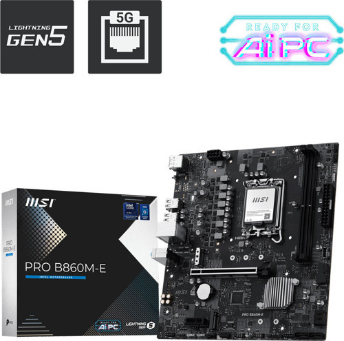 MB PRO B860M-E SOKET 1851 DDR5 9066(OC)