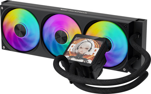 DV360S Max ARGB LCD 360mm Siyah Sıvı Soğutma 1851/AM5
