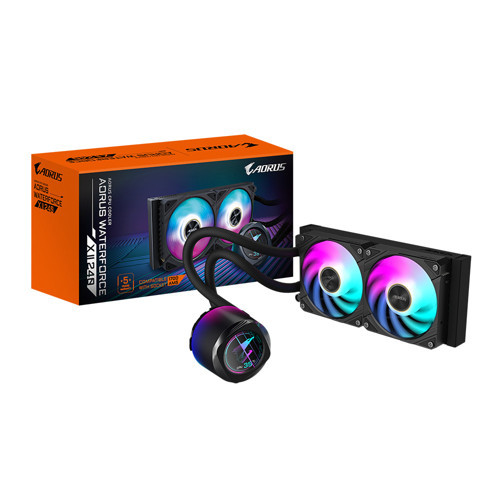 240mm AORUS WATERFORCE X II 240 ARGB AM5-1851p Sıvı Soğutmalı İşlemci Fanı