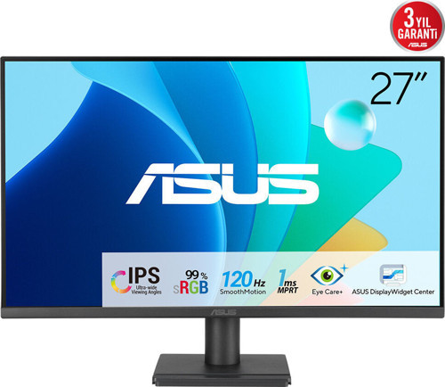 VA279HG 27 IPS 1920x1080 1MS 120HZ 300CD HDMI VGA VESA 3YIL EYECARE